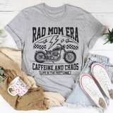 Rad Mom Era Caffeine And Chaos Tee Athletic Heather / S Peachy Sunday T-Shirt