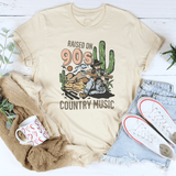 Raised On Country Music Tee Soft Cream / S Peachy Sunday T-Shirt