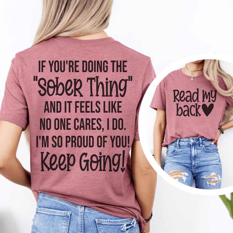 Read My Back Tee Mauve / S Peachy Sunday T-Shirt