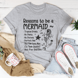 Reasons to be A Mermaid Tee Athletic Heather / S Peachy Sunday T-Shirt