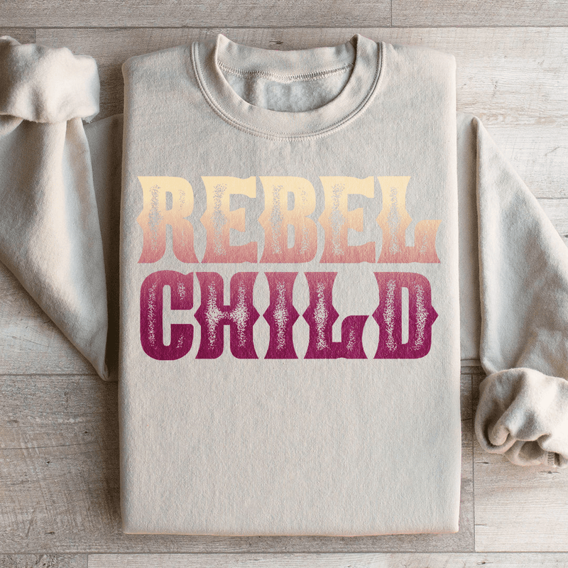 Rebel Child Sweatshirt Sand / S Peachy Sunday T-Shirt