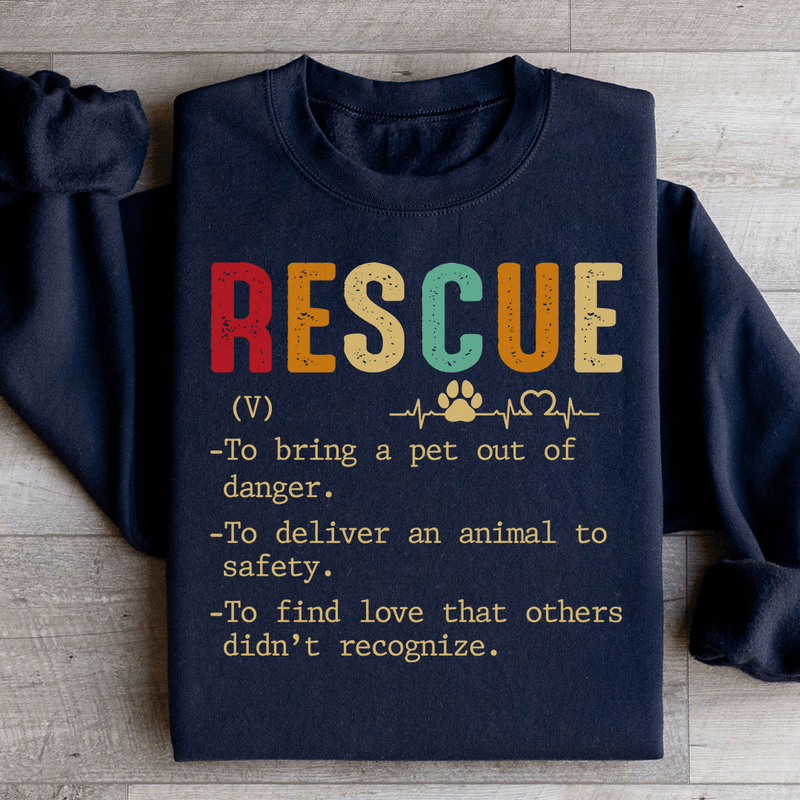 Rescue Sweatshirt Peachy Sunday T-Shirt