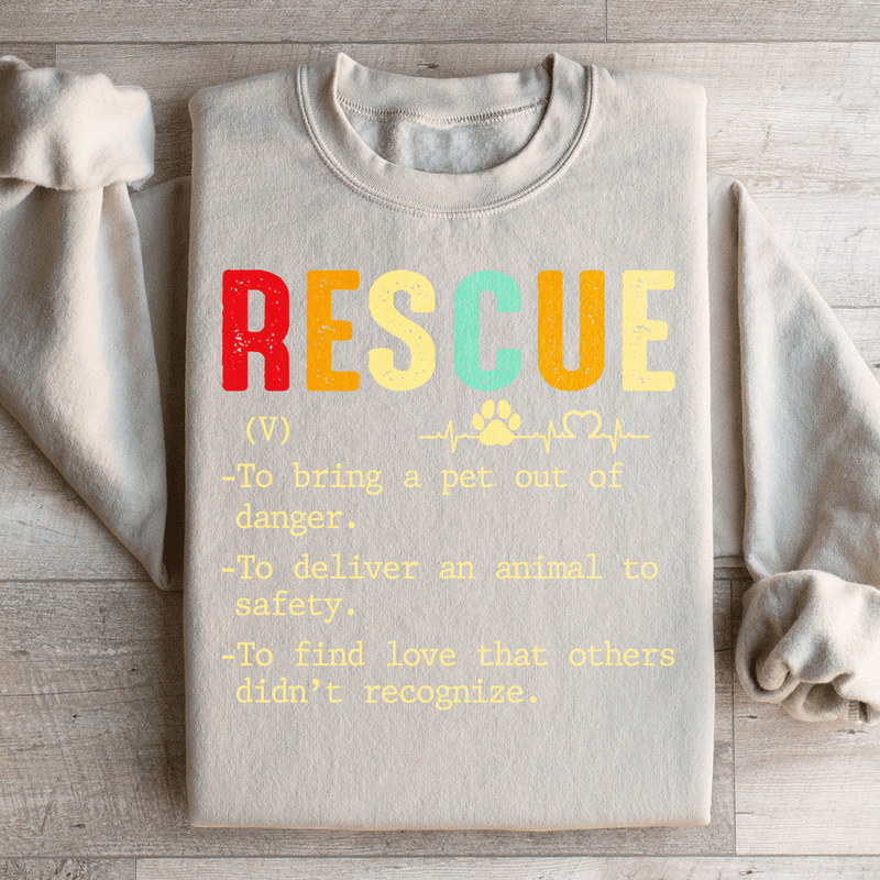 Rescue Sweatshirt Peachy Sunday T-Shirt