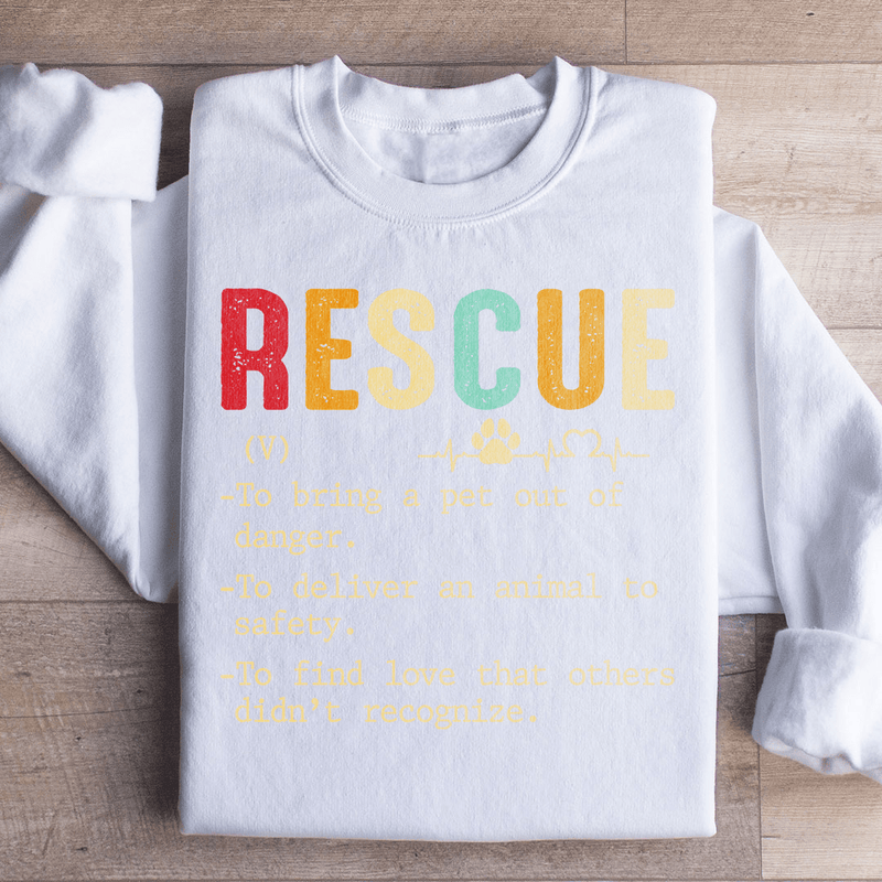 Rescue Sweatshirt Peachy Sunday T-Shirt