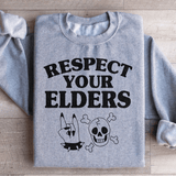 Respect Your Elders Sweatshirt Sport Grey / S Peachy Sunday T-Shirt