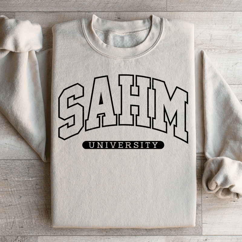 SAHM University Sweatshirt Sand / S Peachy Sunday T-Shirt