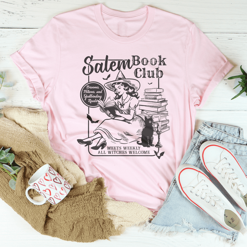 Salem Book Club Tee Pink / S Peachy Sunday T-Shirt