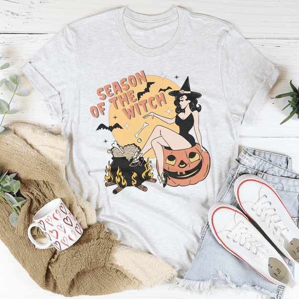 Season Of The Witch Tee Ash / S Peachy Sunday T-Shirt