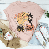 Season Of The Witch Tee Heather Prism Peach / S Peachy Sunday T-Shirt