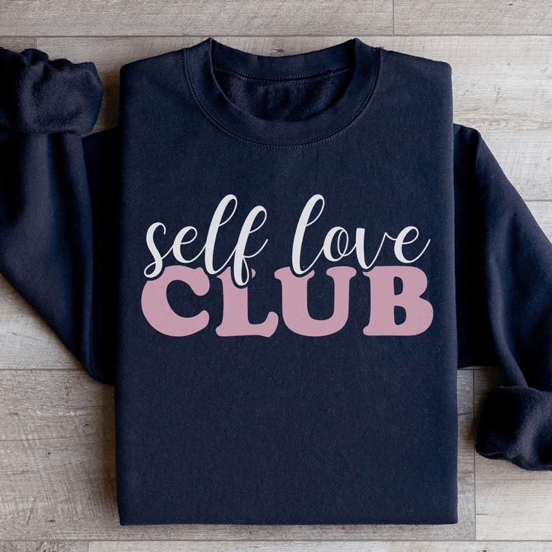 Self Love Club Sweatshirt Black / S Peachy Sunday T-Shirt