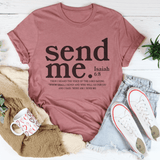 Send Me Isaiah Tee Mauve / S Peachy Sunday T-Shirt