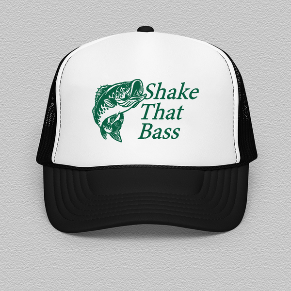 Shake That Bass Trucker Hat Black / White / Black Peachy Sunday T-Shirt