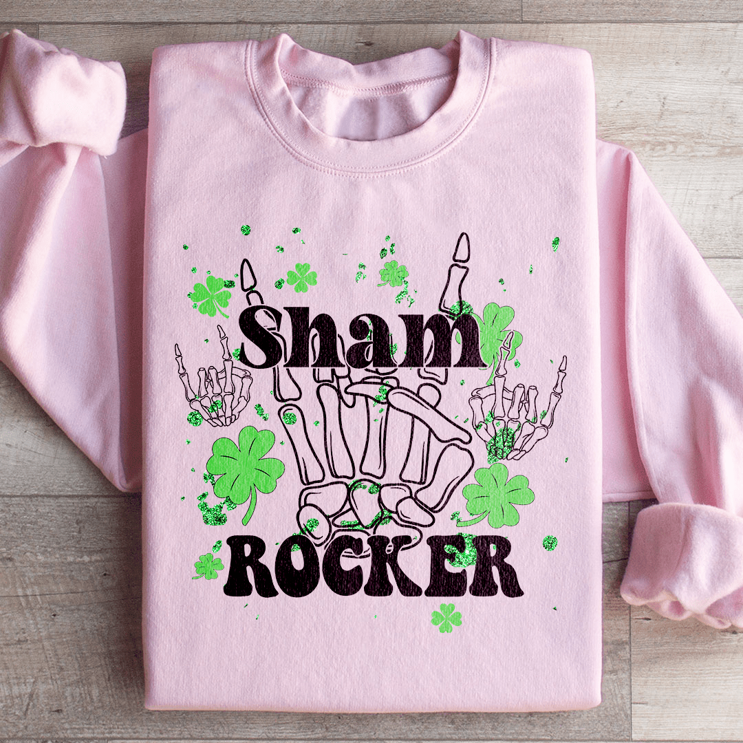 Sham Rocker Sweatshirt Light Pink / S Peachy Sunday T-Shirt