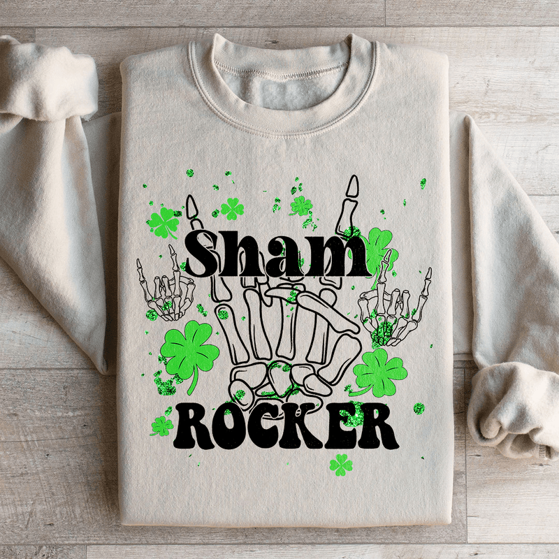 Sham Rocker Sweatshirt Sand / S Peachy Sunday T-Shirt