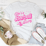 She's A Barbell Girl Tee Ash / S Peachy Sunday T-Shirt