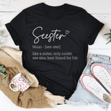 Sister Definition Tee Black Heather / S Peachy Sunday T-Shirt