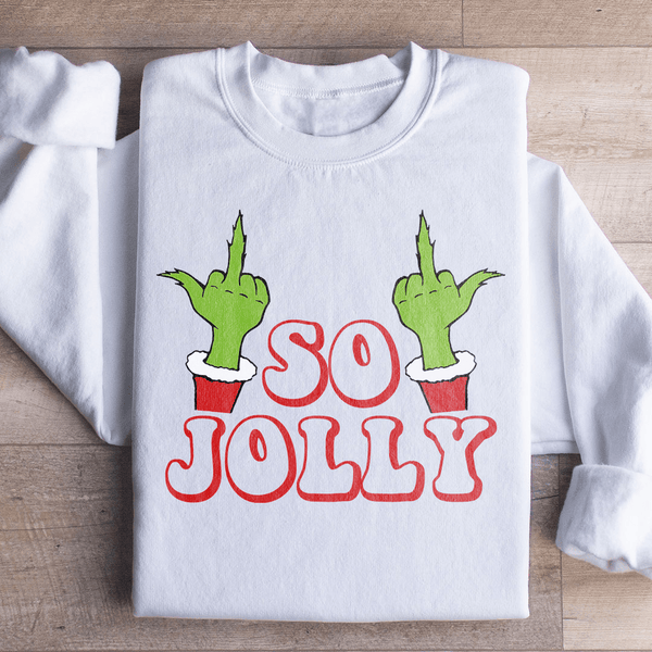 So Jolly Sweatshirt White / S Peachy Sunday T-Shirt