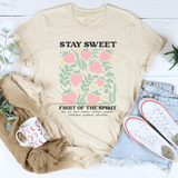 So Sweet Fruit Of The Spirit Tee Soft Cream / S Peachy Sunday T-Shirt