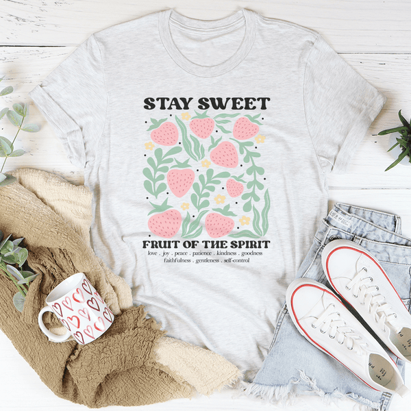 So Sweet Fruit Of The Spirit Tee White / S Peachy Sunday T-Shirt