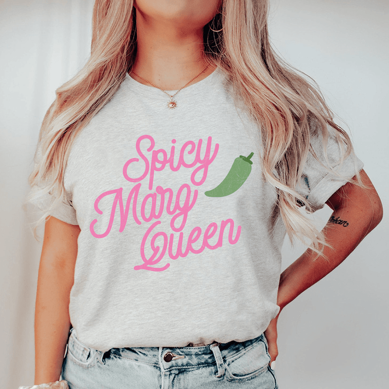 Spicy Marg Queen Tee Athletic Heather / S Peachy Sunday T-Shirt