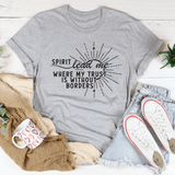 Spirit Lead Me Where My Trust Tee Athletic Heather / S Peachy Sunday T-Shirt