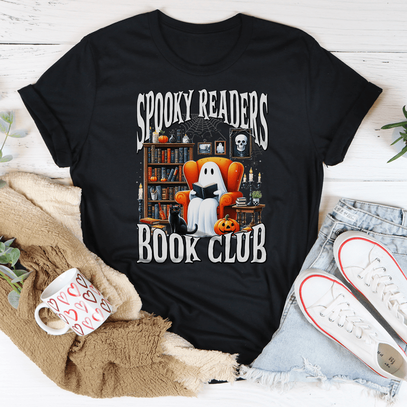 Spooky Reader Tee Black Heather / S Peachy Sunday T-Shirt