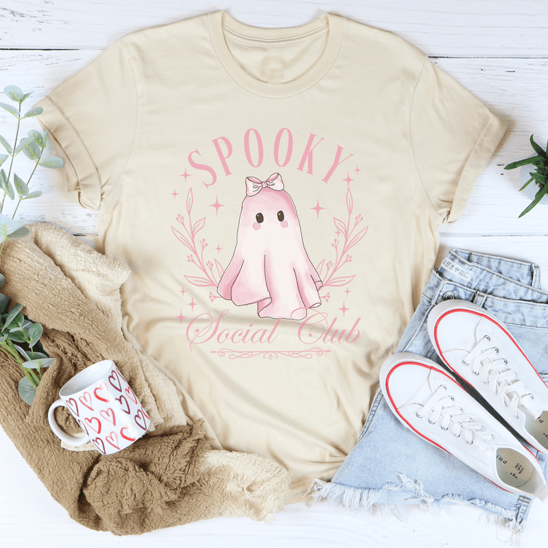 Spooky Social Club Tee Soft Cream / S Peachy Sunday T-Shirt