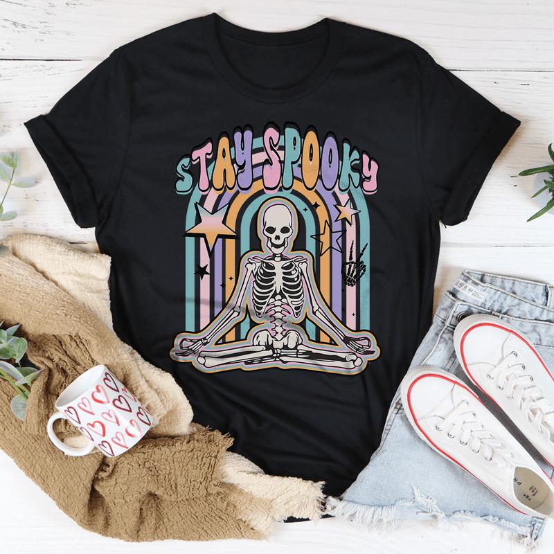 Stay Spooky Tee Black Heather / S Peachy Sunday T-Shirt