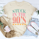 Stuck In The 90's Tee Soft Cream / S Peachy Sunday T-Shirt