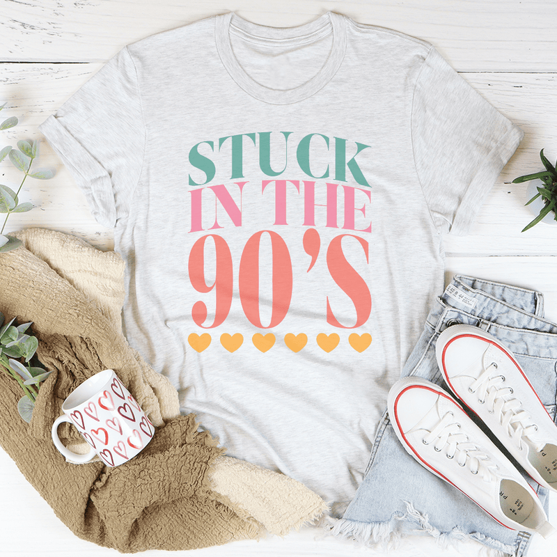 Stuck In The 90's Tee White / S Peachy Sunday T-Shirt