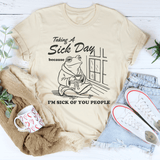 Taking A S-ck Day Tee Soft Cream / S Peachy Sunday T-Shirt