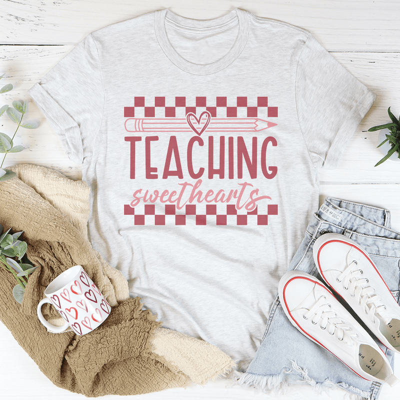 Teaching Sweethearts Tee White / S Peachy Sunday T-Shirt