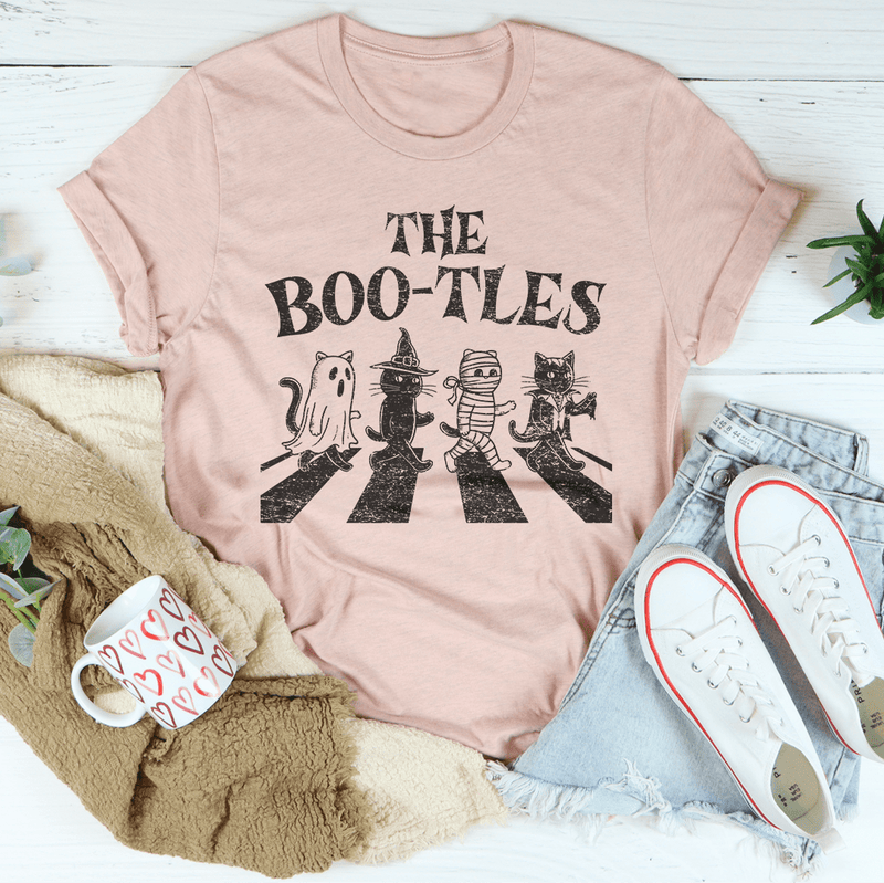 The Boo-tless Cat Tee Heather Prism Peach / S Peachy Sunday T-Shirt