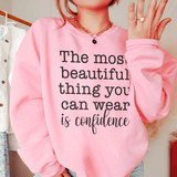 The Most Beautiful Thing Sweatshirt Light Pink / S Peachy Sunday T-Shirt