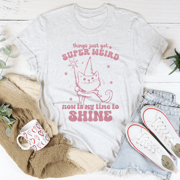 Things Just Got Super Weird Tee White / S Peachy Sunday T-Shirt