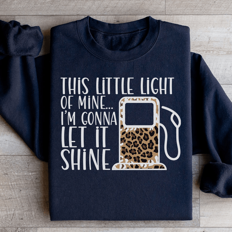 This Little Light Sweatshirt Black / S Peachy Sunday T-Shirt