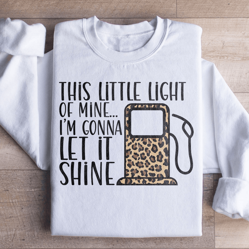 This Little Light Sweatshirt White / S Peachy Sunday T-Shirt