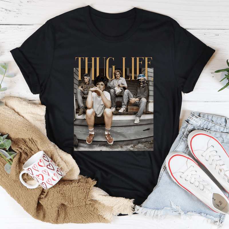 Thug Life Tee Black / S Printify T-Shirt T-Shirt