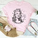 Too Glam To Give A Damn Tee Pink / S Peachy Sunday T-Shirt