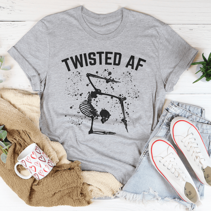 Twisted Af Tee Athletic Heather / S Peachy Sunday T-Shirt