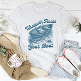 Whatever Floats Your Boat Tee Ash / S Peachy Sunday T-Shirt