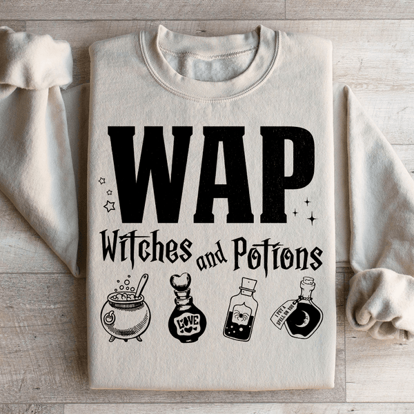 Witches And Potions Sweatshirt Sand / S Peachy Sunday T-Shirt