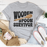 Wooden Spoon Survivor Tee Athletic Heather / S Peachy Sunday T-Shirt