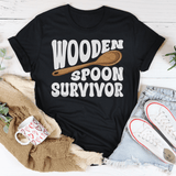 Wooden Spoon Survivor Tee Black Heather / S Peachy Sunday T-Shirt