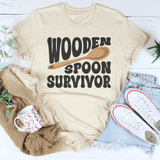 Wooden Spoon Survivor Tee Soft Cream / S Peachy Sunday T-Shirt