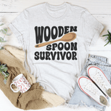 Wooden Spoon Survivor Tee White / S Peachy Sunday T-Shirt