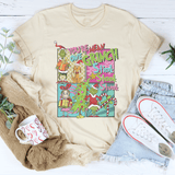 You A Mean One Grinch Stink Stank Stunk Cindy Lou Who Tee Soft Cream / S Peachy Sunday T-Shirt