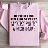 You're A Nightmare Sweatshirt Light Pink / S Peachy Sunday T-Shirt