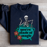 You're Made Of Magic Sweatshirt Black / S Peachy Sunday T-Shirt