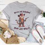 You've Just Buttered Your Last Biscuit Tee Athletic Heather / S Peachy Sunday T-Shirt